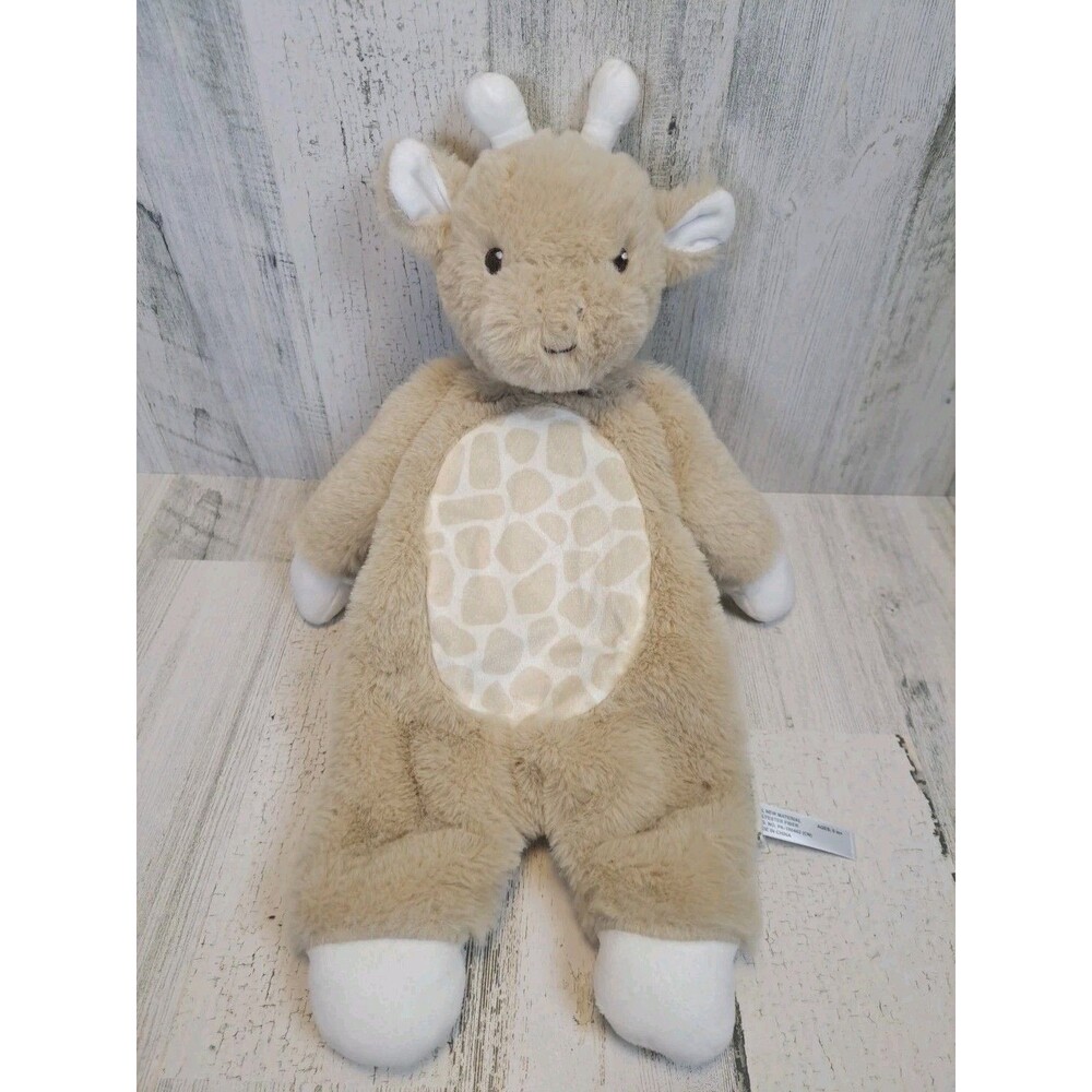 Dream Gro Flat Plush Giraffe Lovey Baby Toy Security Blanket Nursery Snuggle